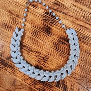 Elegant Silver Leaf Necklace